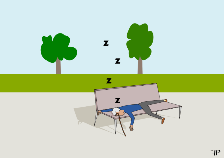 LA SIESTA DE LA ABUELA