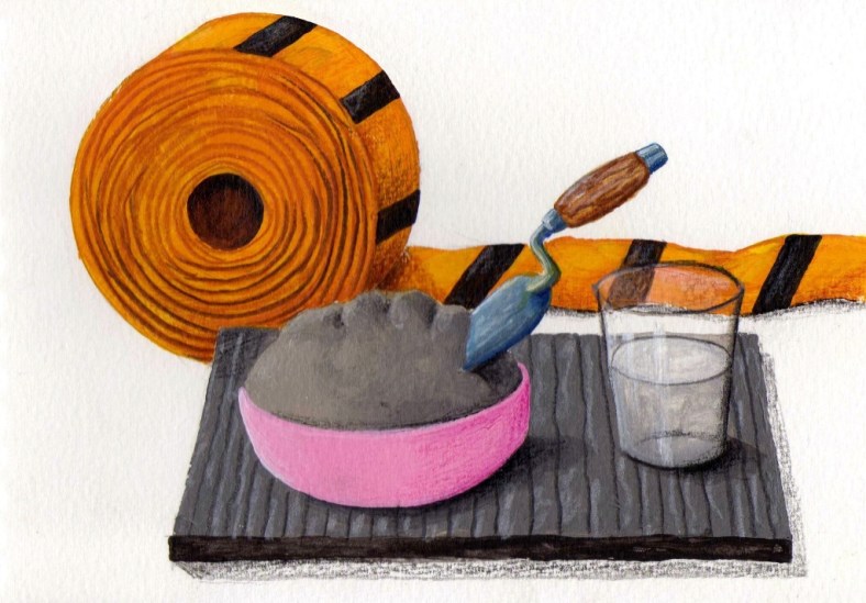 Merendarse el cemento - internet