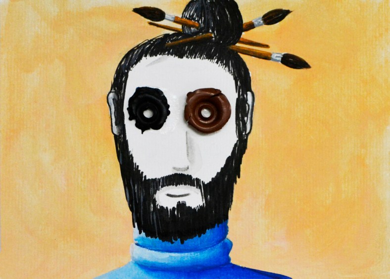 De trabajo pintor - internet