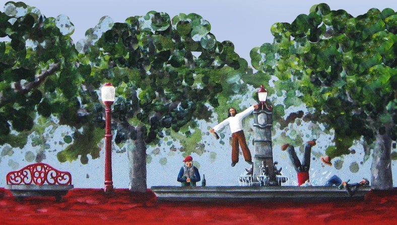 Los charcos de la plaza España_una, grande y libre