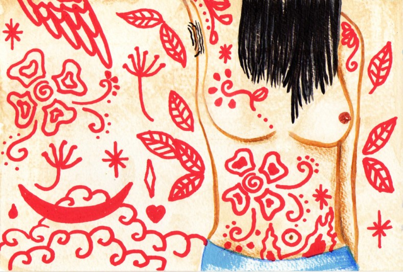 Dibujarlo para recordarle quien manda - internet