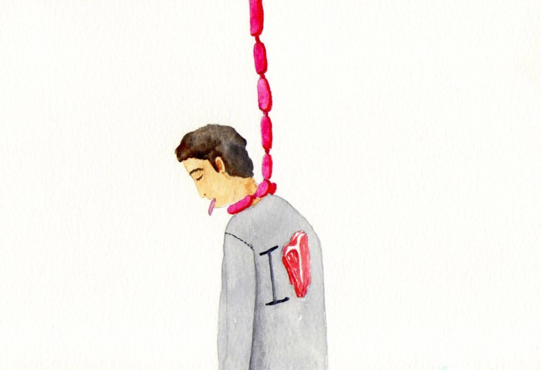 De chorizos hasta el cuello - internet