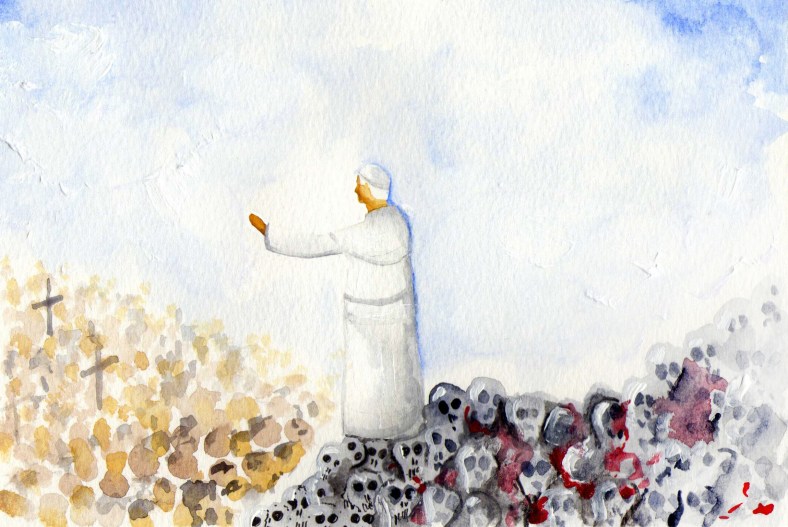 El Papa habló sobre cadáveres