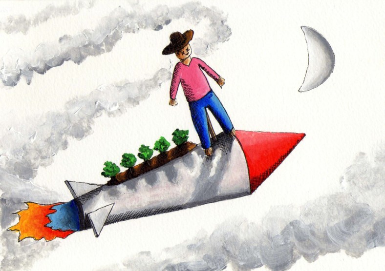 Lechugas galácticas - internet