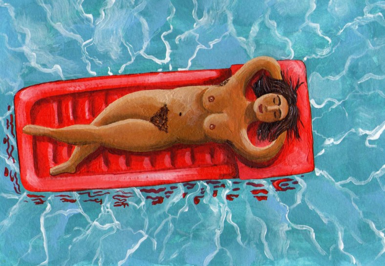 Estrías, barrigas y pelos - internet