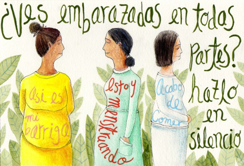 Ves embarazadas en todas partes - internet